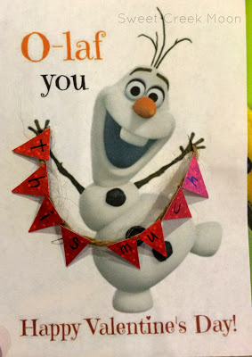 Olaf valentine day free printable